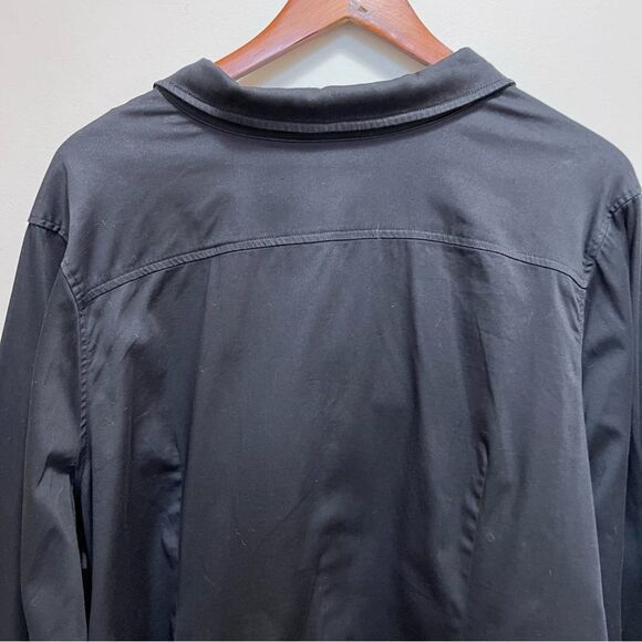 Pennington’s Black Button Down Shirt Size 5x - Picture 4 of 7